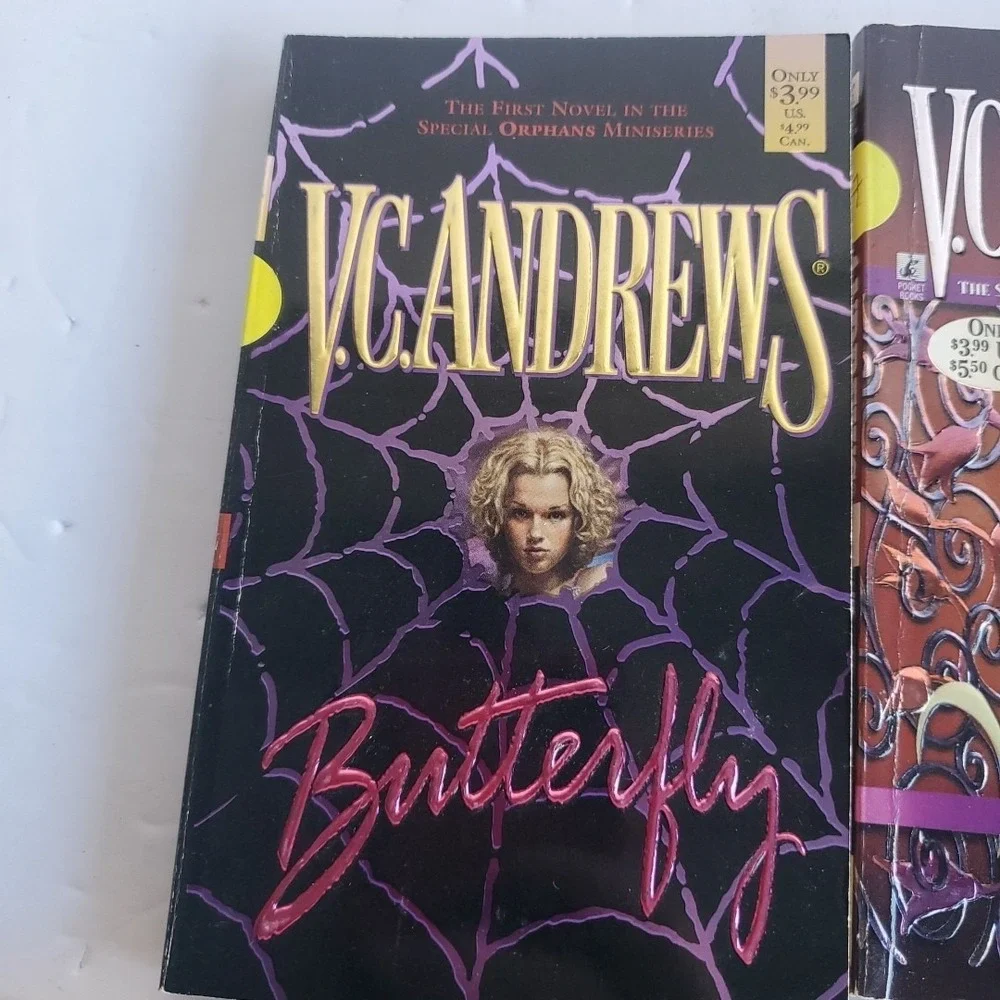 Lot of 5 Orphans Series Set of Paperback Books‎ VC Andrews #1-4 plus Heaven PB